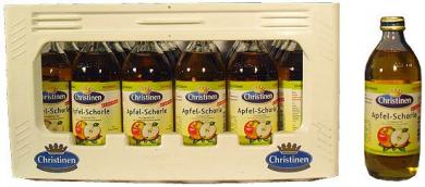 Christinen Apfelschorle 24x0,33 l Glas Fl. 