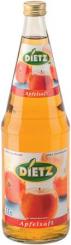 Dietz Apfelsaft Klar 6x1,0 l Glas Fl. 