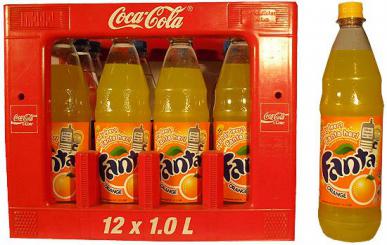 Fanta Orange 12x1,0 l PET Fl. 