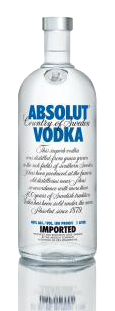 Absolut Vodka 1,0 l Fl. 