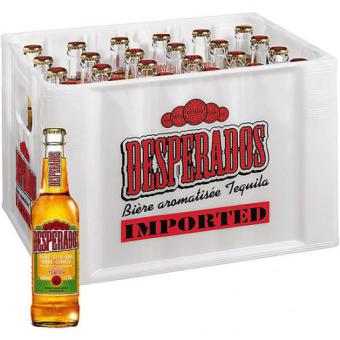Desperados Bier/Tequila 24x0,33 l Fl. 