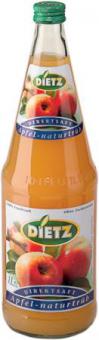 Dietz Apfelsaft Naturtrüb 6x1,0 l Glas Fl. 