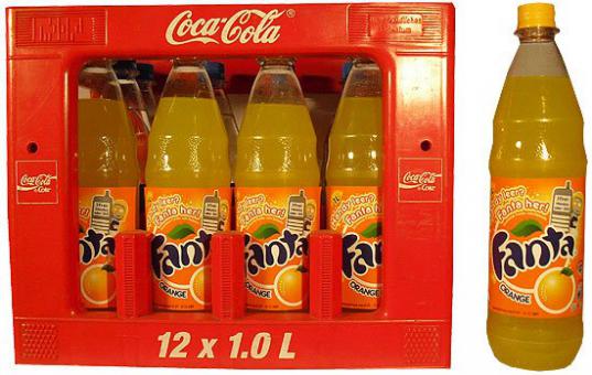 Fanta Orange 12x1,0 l PET Fl. 