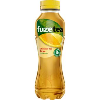 Fuze Tea Schwarzer Tee Zitrone 12x0,40L Fl 