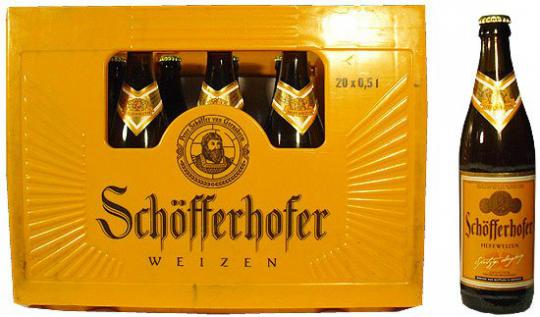 Schöfferhofer Hefeweizen 20x0,5 l Fl. 