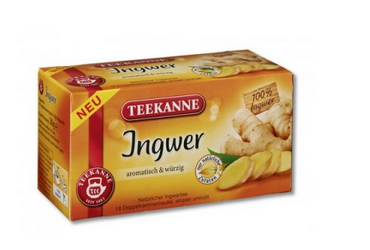 TEEKANNE Ingwer 20 beutel 