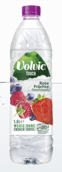 Volvic Touch Rote Früchte 6x1,5L Pack 