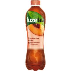 Fuze Tea Schwarzer Tee Pfirsich 6X1,0L Fl. 